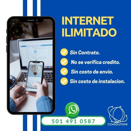 Internet ILIMITADO WifI ILIMITADO 