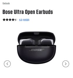 Bose open ear Ultra
