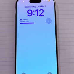 White iPhone 15 Pro (with charger, Magnetic Case/s)