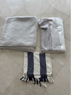 Brand New Blankets / Pillow