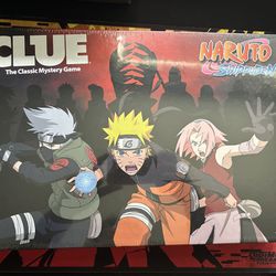 Naruto Clue Board Game 