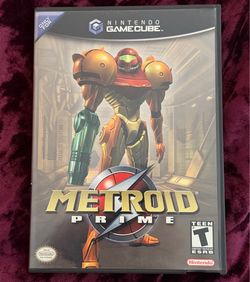 Metroid Prime (Nintendo GameCube, 2004) w/ Inserts no Manual - Tested