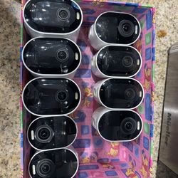 9 Arlo Cameras (pro Xl And Ultra 2s) And 3 Base Stations