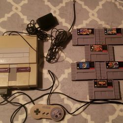 Super Nintendo, 6 Games