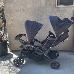 2 Seat Stroller 