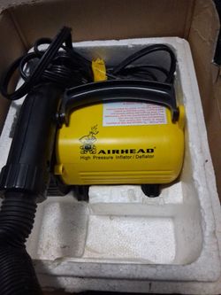 120V High pressure Air Pump w/ everything included, all attachments and original box