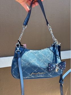 Juicy couture denim bow shoulder
