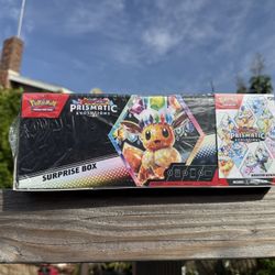 Pokémon Prismatic Evolutions Booster Bundle + Surprise Box Bundle (Sam's Club) - SV: Prismatic Evolutions (PRE) 