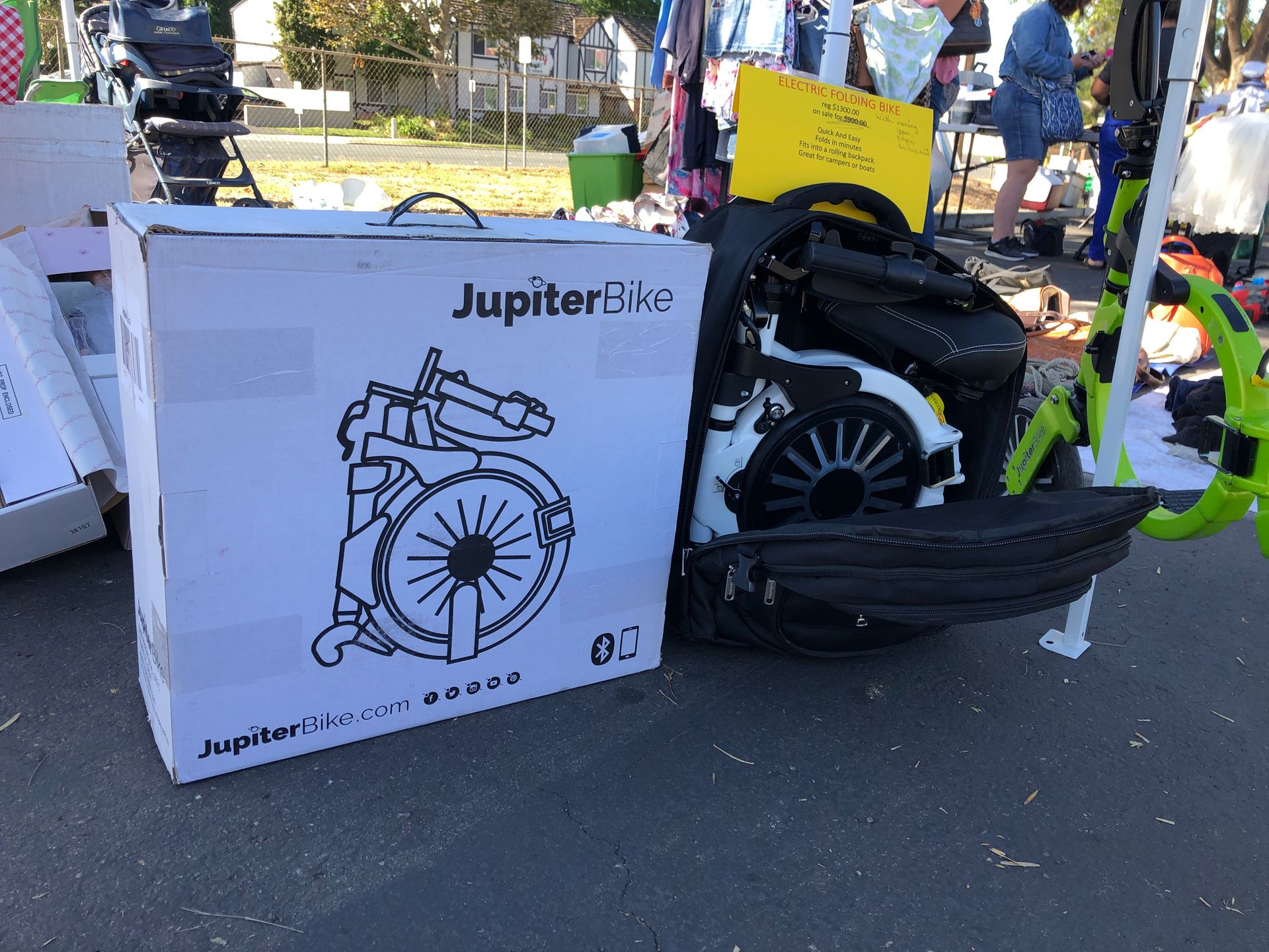 Electric folding bike-Jupiter