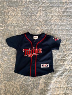 San Minnesota Twins Vintage Jersey #7 Joel Mauer Jersey Size 3T