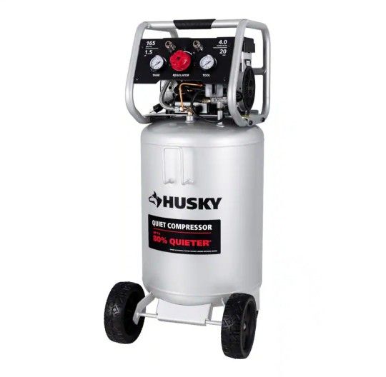 Husky
20 Gal. 165 PSI Vertical Electric Quiet Air Compressor
