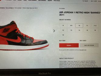 Nike JORDAN 1 BANNED (2011)