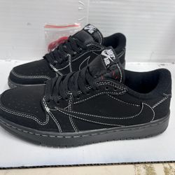 Nike Jordan 1 Low Travis Scott Black Phantom Size 6.5 + Multiple Sizes Available!