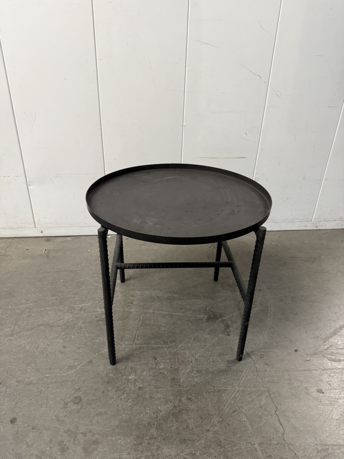 Steel Side Table