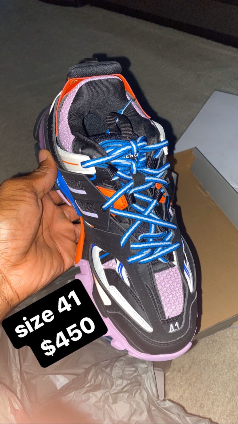 balenciaga track multi color 41