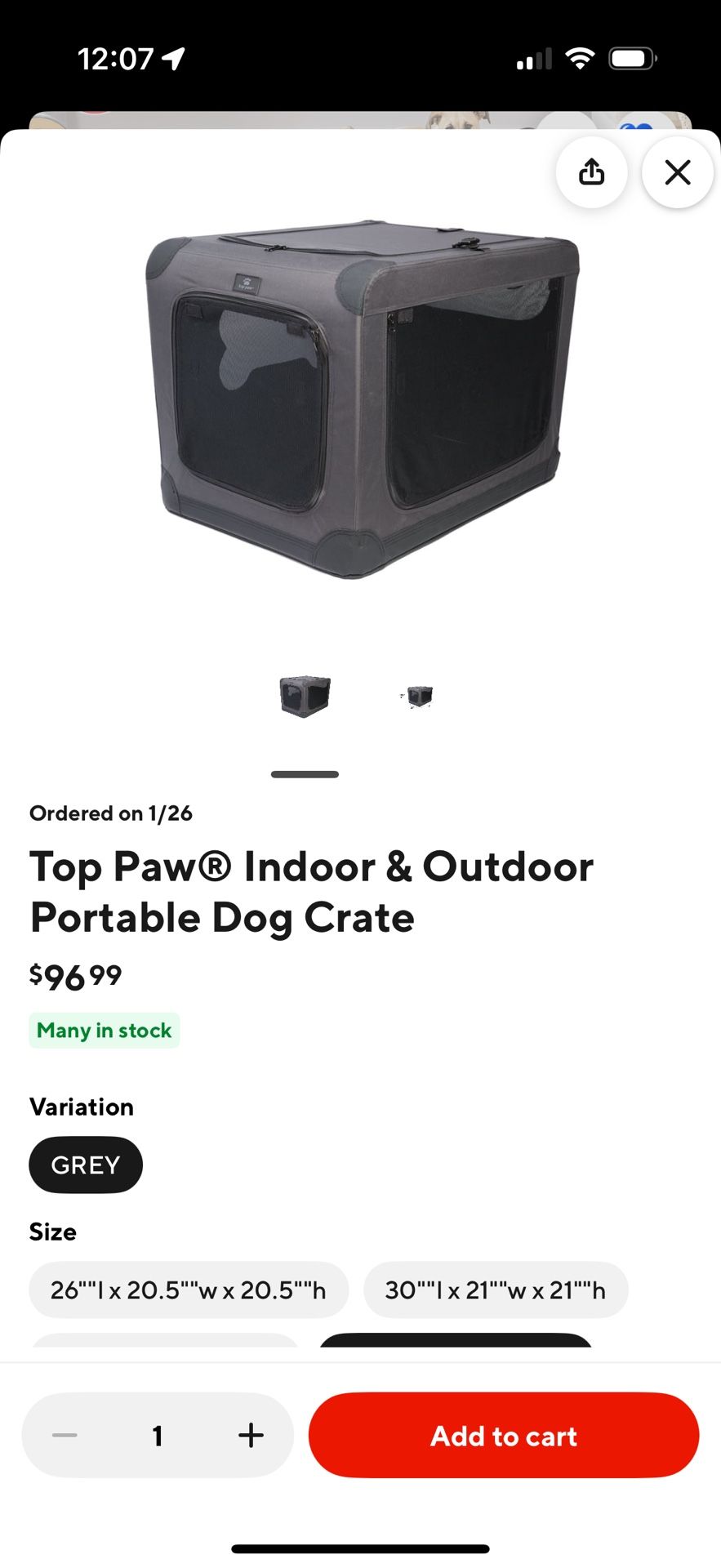 Large Dog Crate