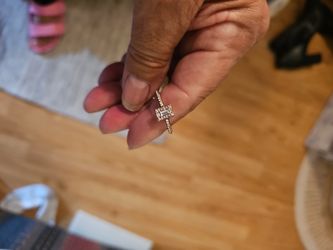 Sz 9 Pandora Goldtone Wit Soarkles