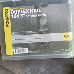Duplex 16d3” forming nail