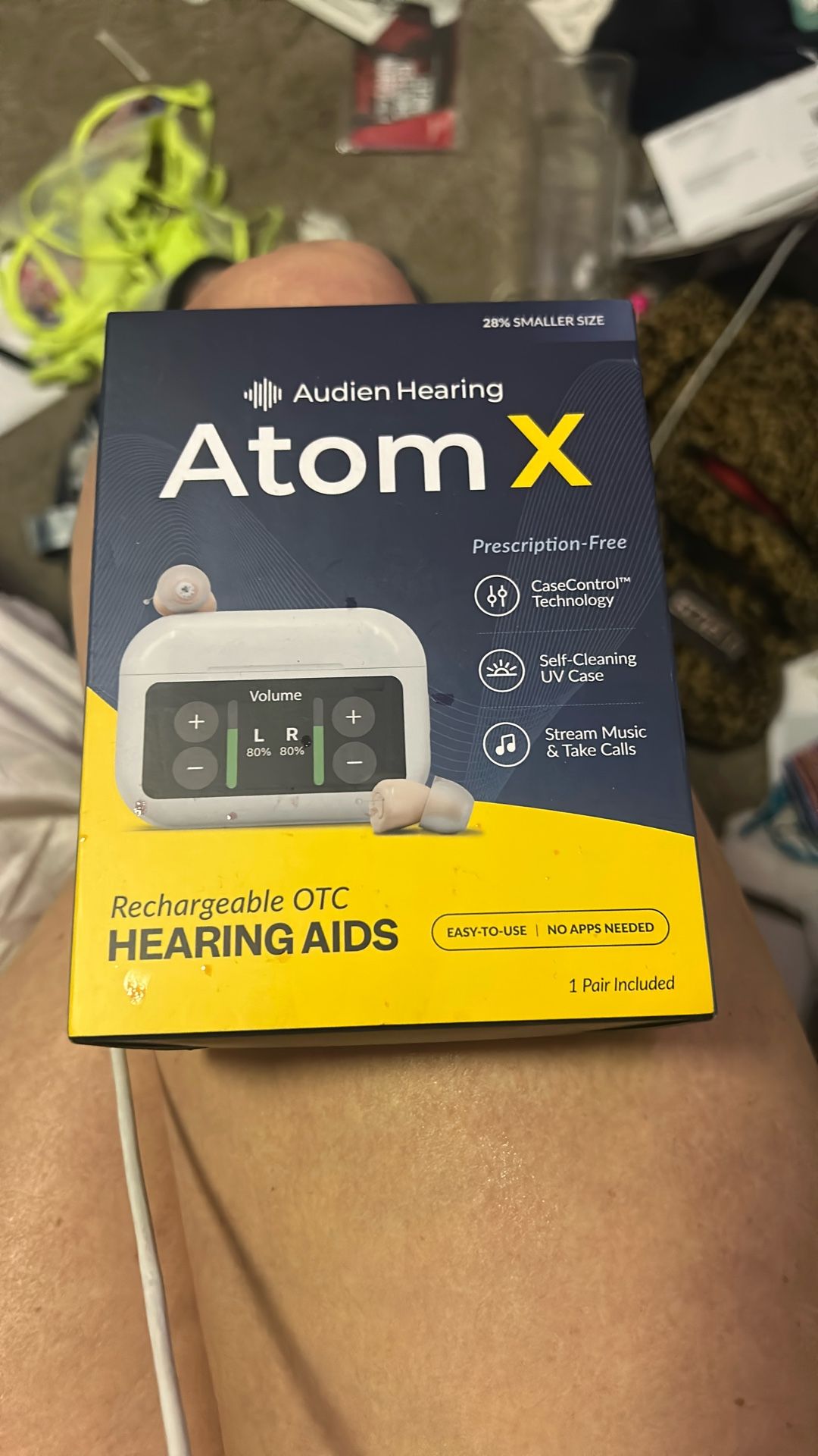 Atom X Rechargeable Hearing Aids