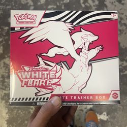 Sealed Pokemon White Flare ETB 