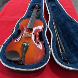 Violin 4/4 with  case and bow