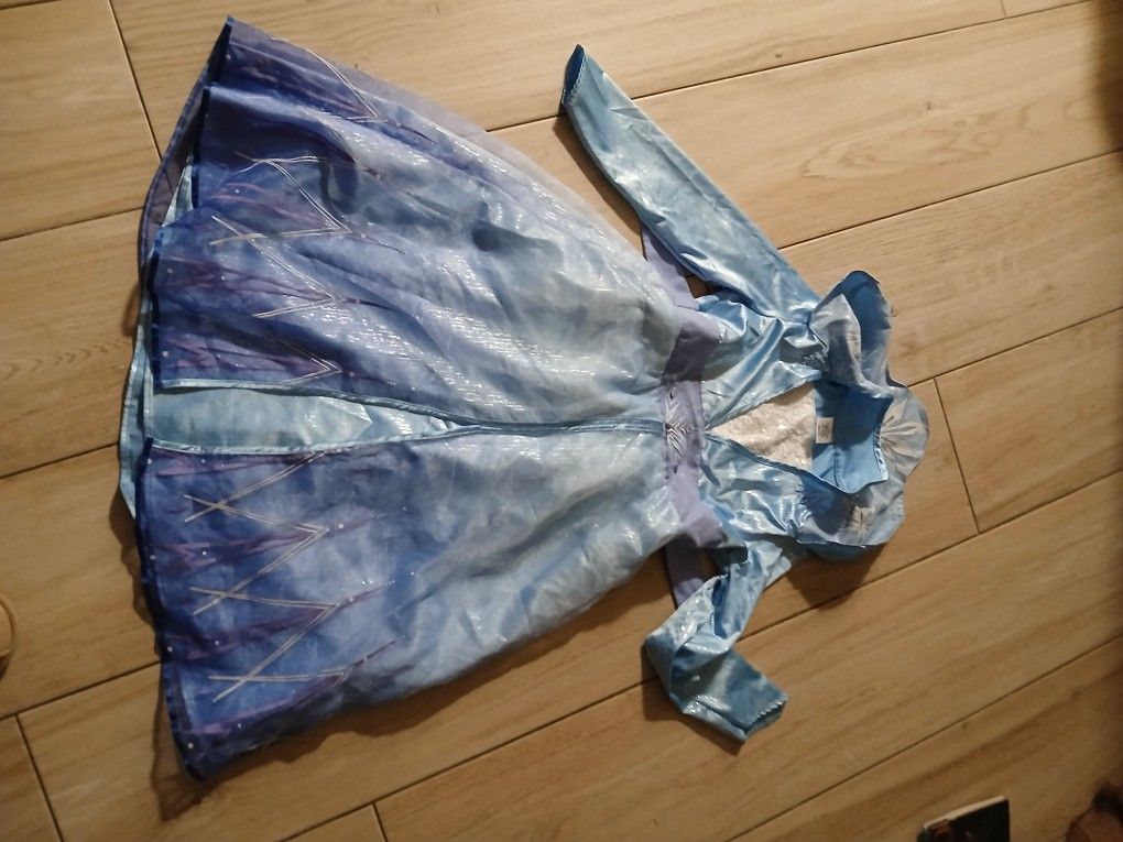 Elsa Halloween Girls Costume Dress