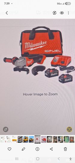 Milwuakee Grinder set