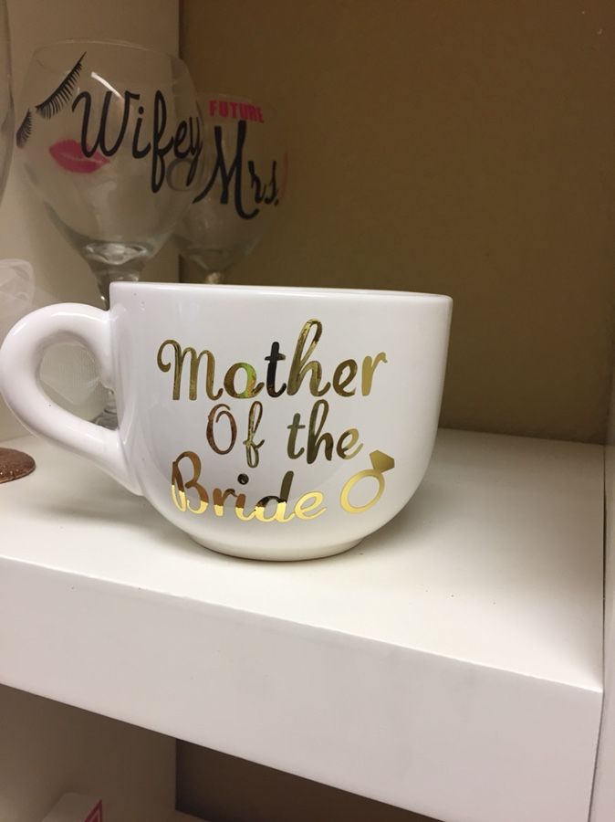 Mother of the bride coffee mug