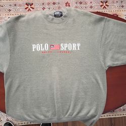 Men's embroidered Ralph lauren polo sport sweater