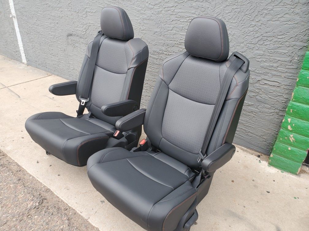 Brand New Black Leather Bucket Seats With Seatbelts For Sale In Phoenix 