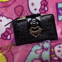 Juicy Couture Mini Black Wallet