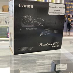 Canon PowerShot G7X Mark III