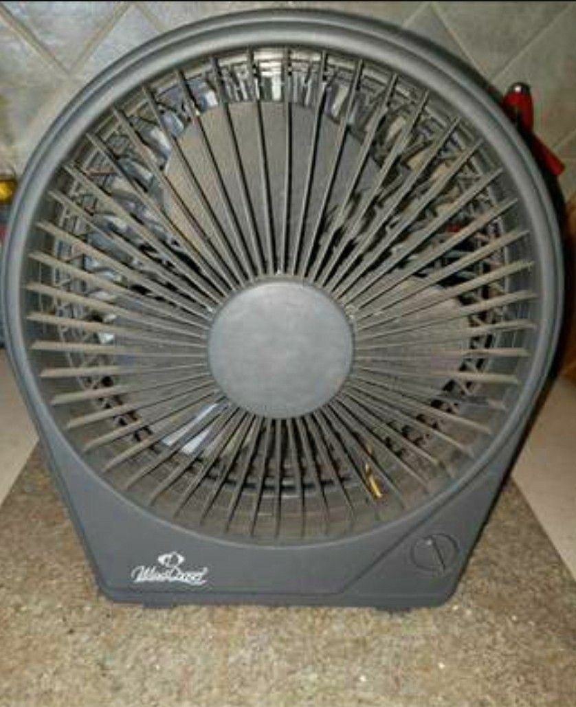 Windmere Wind Chaser 3 Speed Fan Works Perfectly