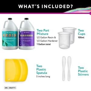 Dr Crafty Epoxy Resin - 1 Gallon