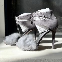 ‘REMI SANDAL’ Michael Kors, Charcoal, Women’s 8.5