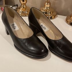 Black Medium High Heels