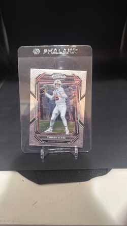 Tanner McKee Panini Prizm Rookie Card