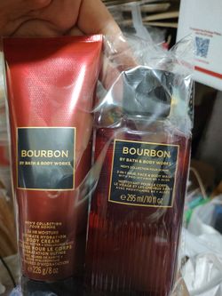 Bath & Body Works men's set bourbon $16
