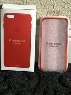 TWO APPLE IPHONE CASES