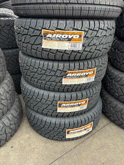 265/70/17 Arroyo at (4) new tires installed