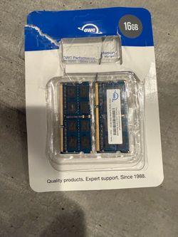 OWC 1600MHz DDR3 (2x 8GB) RAM Upgrade kit  Mac & PC *Open Box*