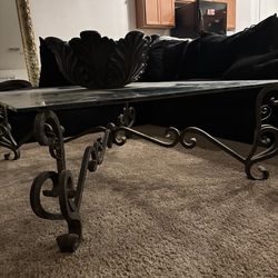 Wrought iron Coffee table