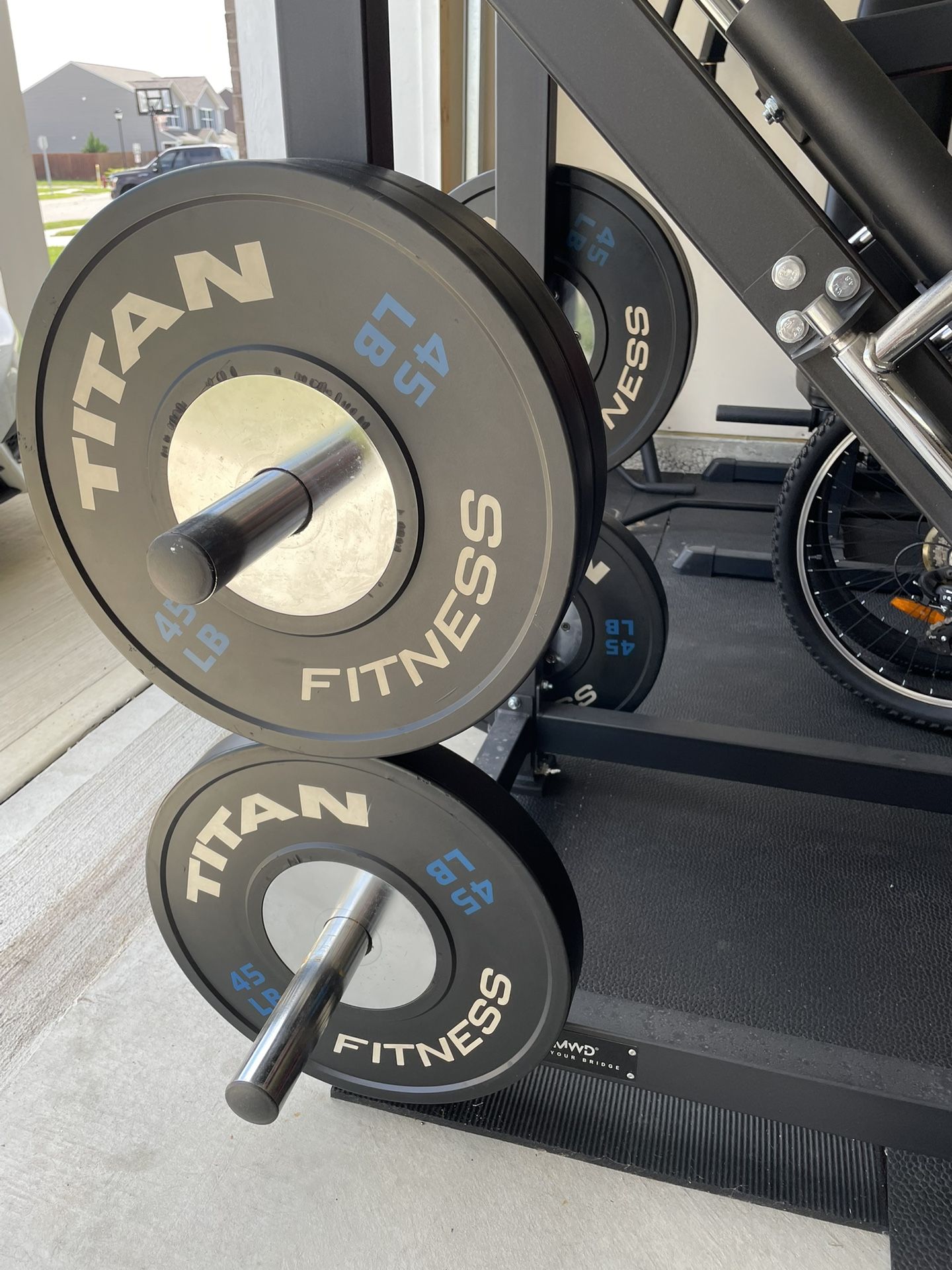 45 Lb Plates x8 Total (4 Sets)