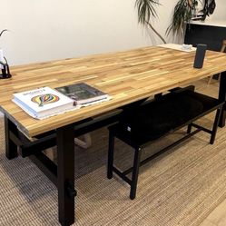 Dining Table - Authentic Wood - Luxury 