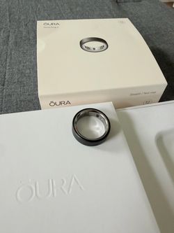 OURA Ring 4 Smart Ring - Stealth - Size 12