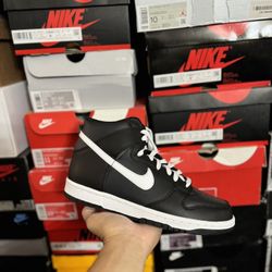 DS Nike Dunk High Anthracite White size 7Y