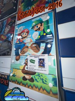 Dresser for Kids Mario & Luigi Five Drawer Mueble