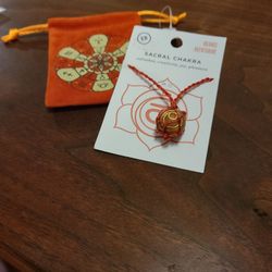 Sacral Chakra Necklace 