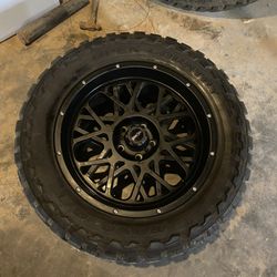 20” Wheels And 33”x 12 1/2” Tires