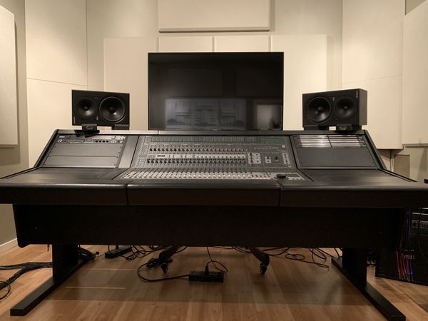 Digidesign Control 24 Recording Console And Custom Desk For Sale